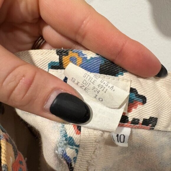 90s GOTCHA COVERED 100% cotton skirt - Picture 8 of 9